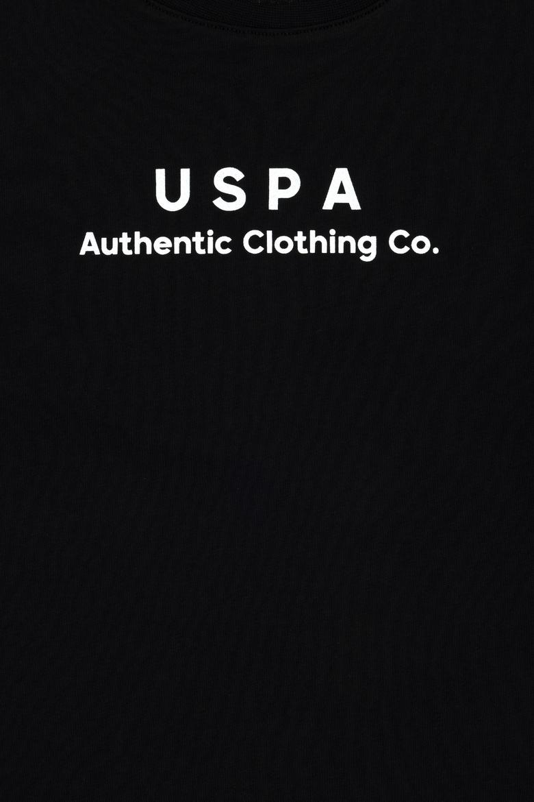 Erkek Çocuk Siyah Comfort Basic Bisiklet Yaka Tişört - 50306513016