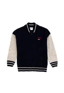 Erkek Çocuk Lacivert Triko Hırka - 50293046011