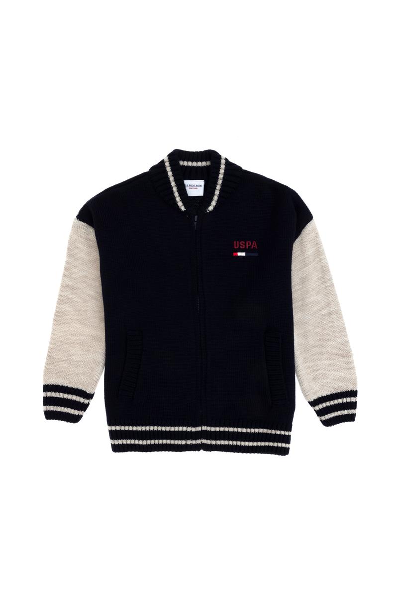 Erkek Çocuk Lacivert Triko Hırka