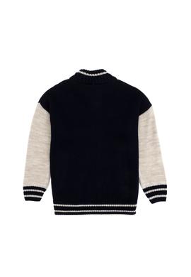 Erkek Çocuk Lacivert Triko Hırka - 50293046011