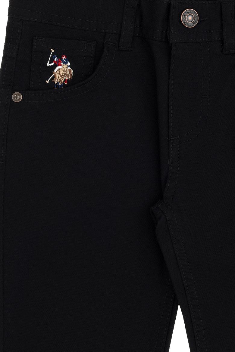 Erkek Çocuk Siyah Kanvas Pantolon - 50300575058