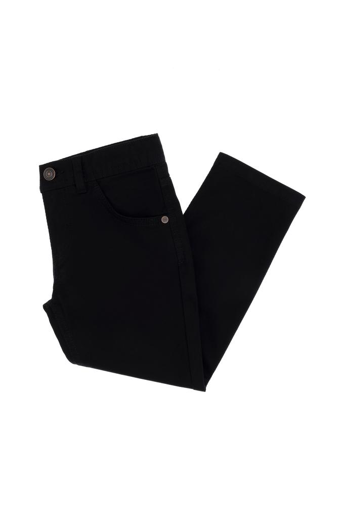 Erkek Çocuk Siyah Kanvas Pantolon