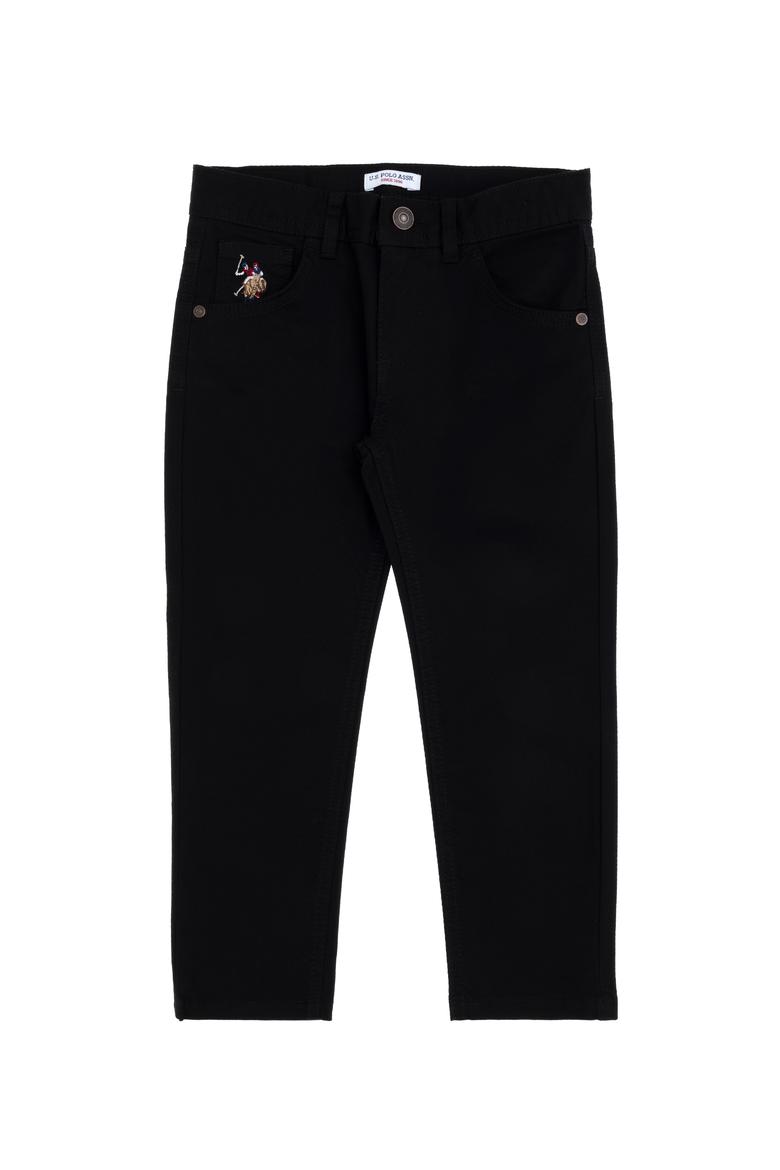 Erkek Çocuk Siyah Kanvas Pantolon - 50300575058