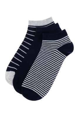 Erkek Lacivert Çorap - 50306110002