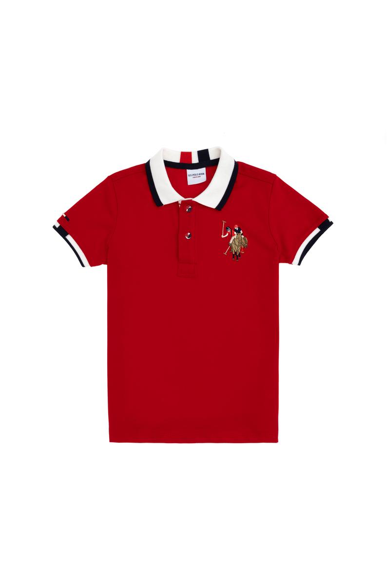 Erkek Çocuk Kırmızı Basic Tişört