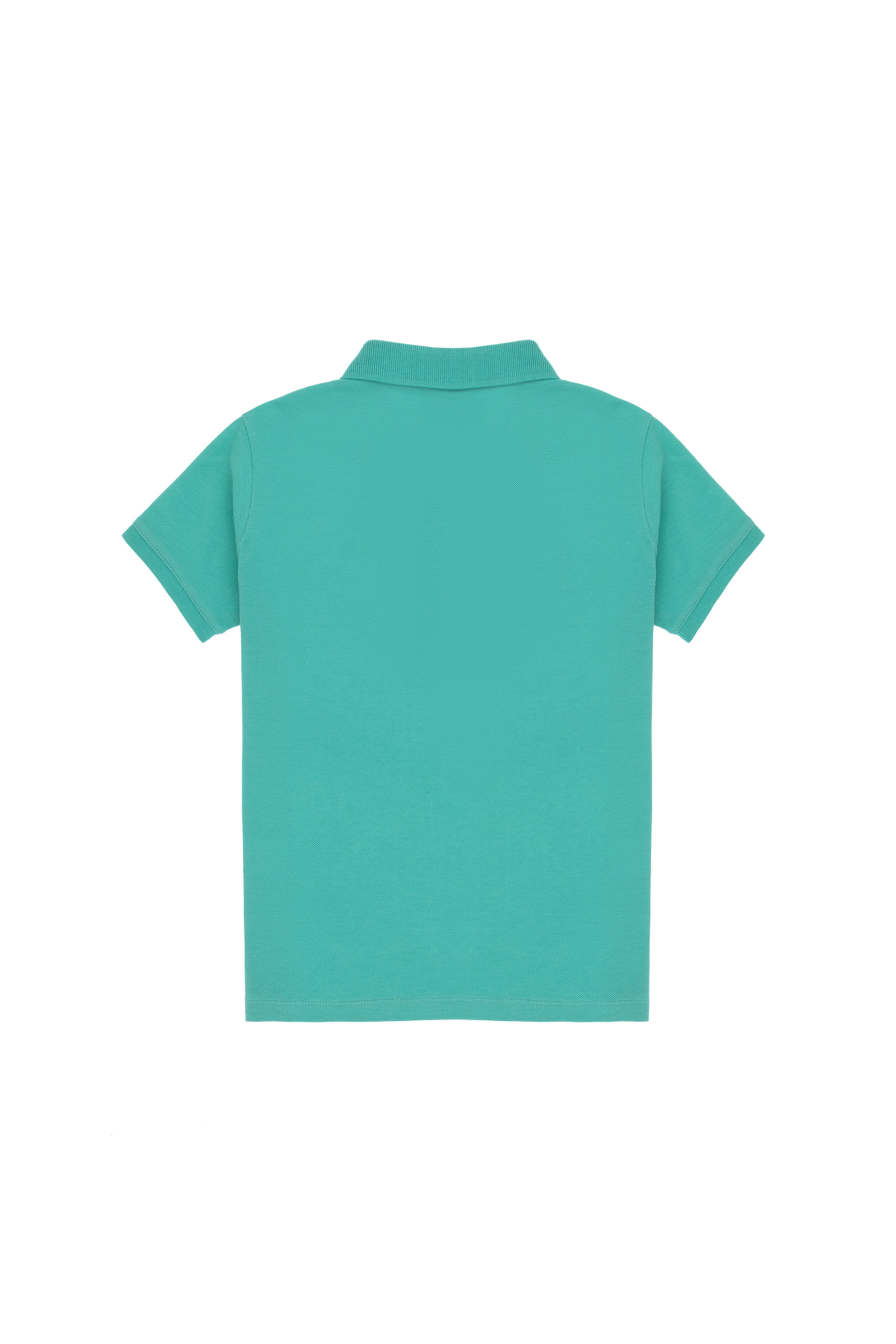 Erkek Çocuk Mint Basic Polo Yaka Tişört