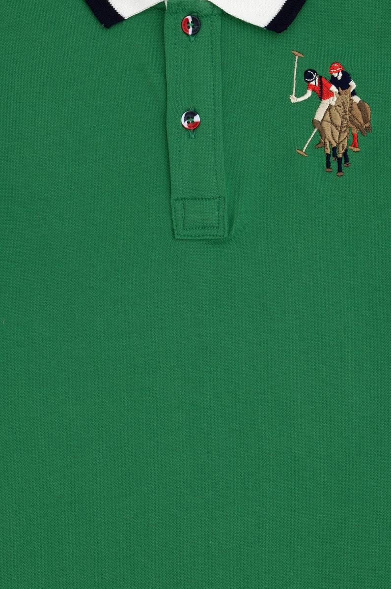 Erkek Çocuk Yeşil Basic Tişört