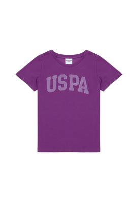 Kız Çocuk Menekşe Basic Tişört - 50298193064