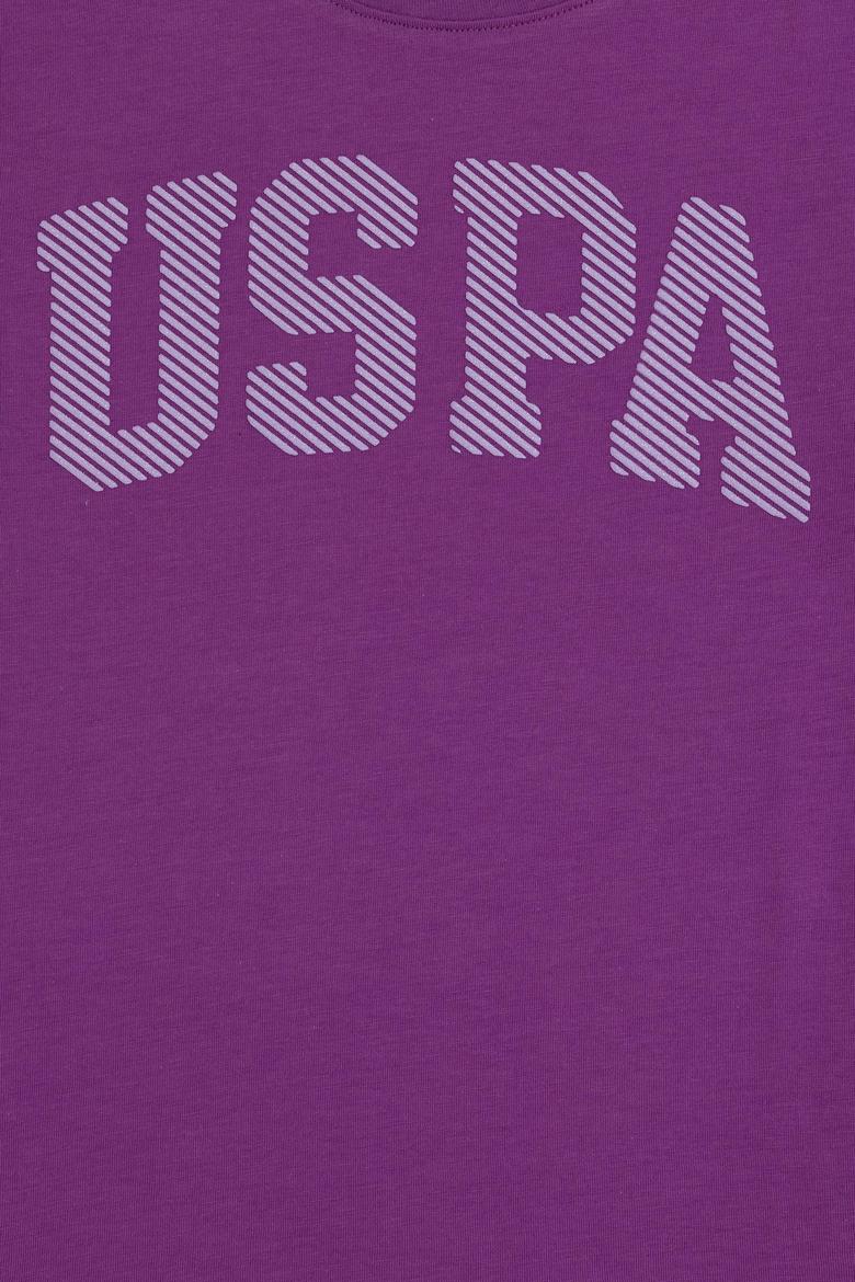 Kız Çocuk Menekşe Basic Tişört - 50298193064