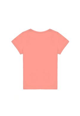 Kız Çocuk Pembe Basic Tişört - 50298193203