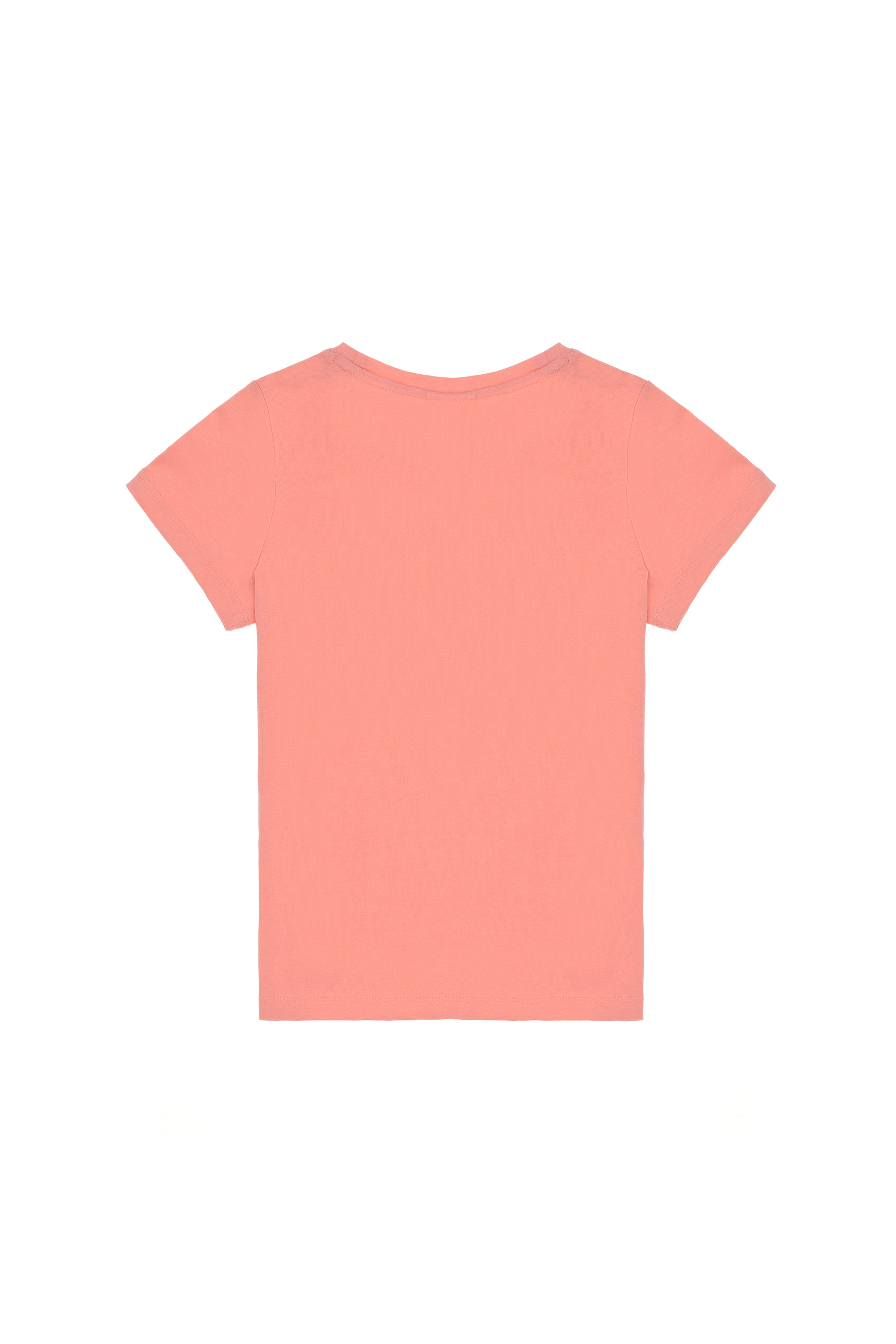 Kız Çocuk Pembe Basic Tişört