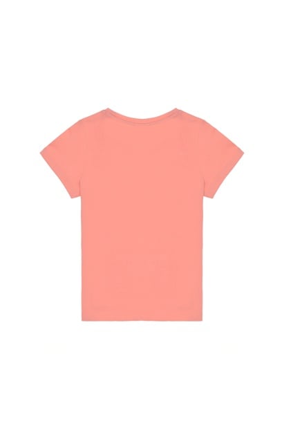 Kız Çocuk Pembe Basic Tişört
