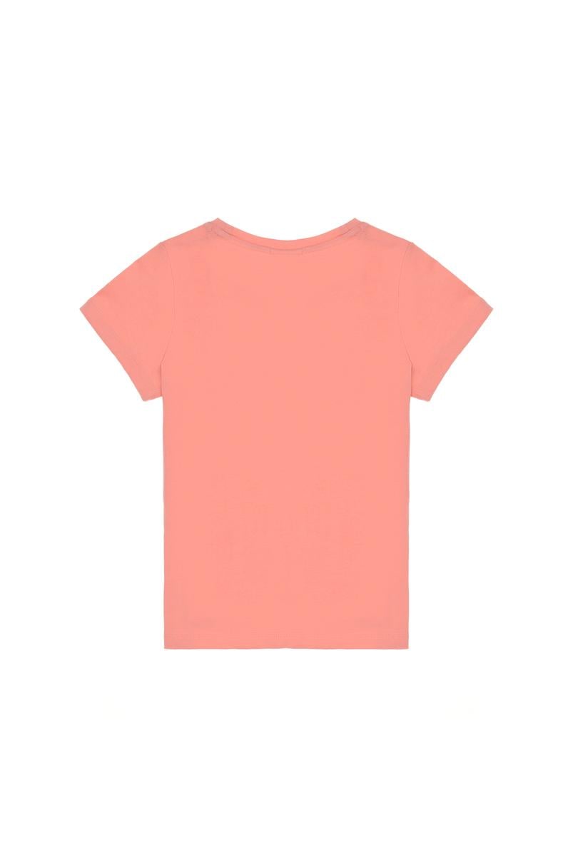 Kız Çocuk Pembe Basic Tişört