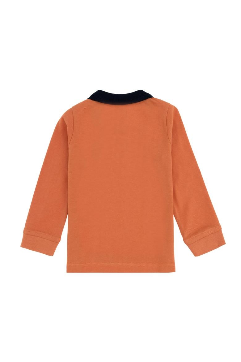Erkek Bebek Kiremit Basic Sweatshirt - 50261333089