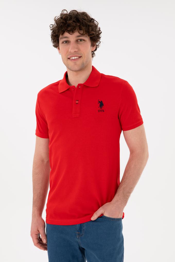 Erkek Kırmızı Basic Tişört