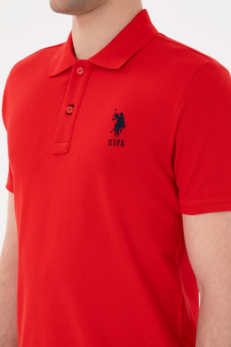 Erkek Kırmızı Basic Tişört - 50284633031