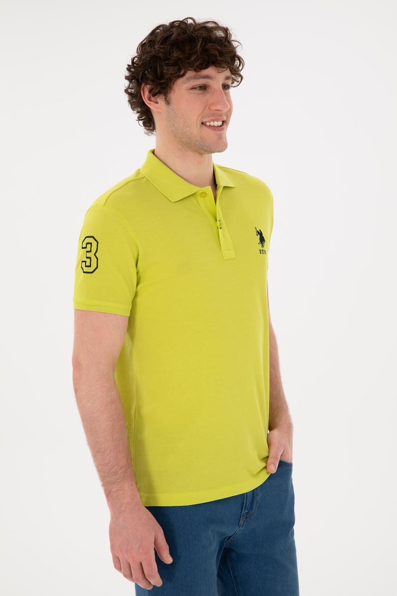 Erkek Fıstık Yeşili Basic Tişört - 50284633285