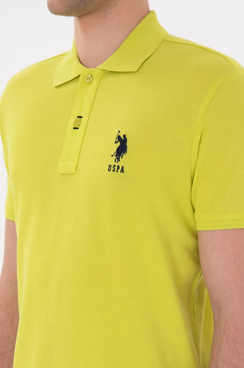 Erkek Fıstık Yeşili Basic Tişört