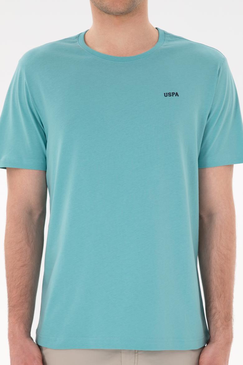 Erkek Regular Fit Bisiklet Yaka Mint Basic Tişört - 50284640089
