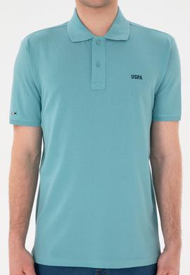 Erkek Regular Fit Polo Yaka Mint Basic Tişört - 50284641069