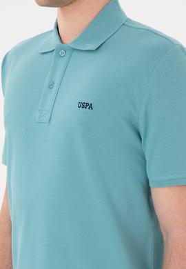 Erkek Regular Fit Polo Yaka Mint Basic Tişört - 50284641069