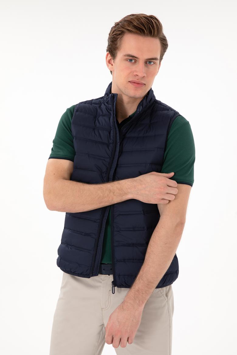 Erkek Lacivert Yelek - 50299395002