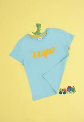 Erkek Çocuk Su Yeşili Tişört - 50286708034