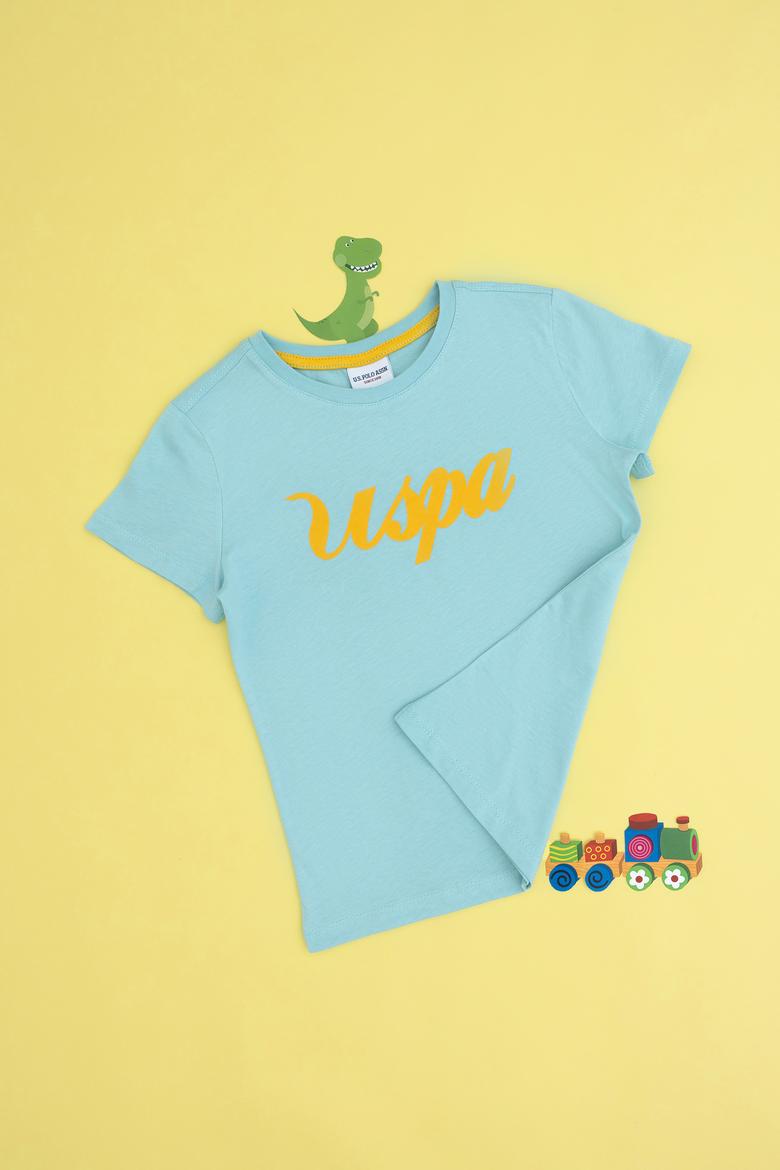 Erkek Çocuk Su Yeşili Tişört