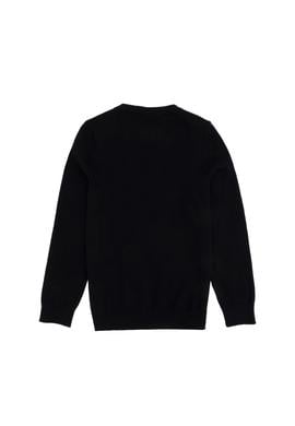 Erkek Çocuk Siyah Basic Kazak - 50288893027