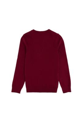 Erkek Çocuk Bordo Basic Kazak - 50288893143