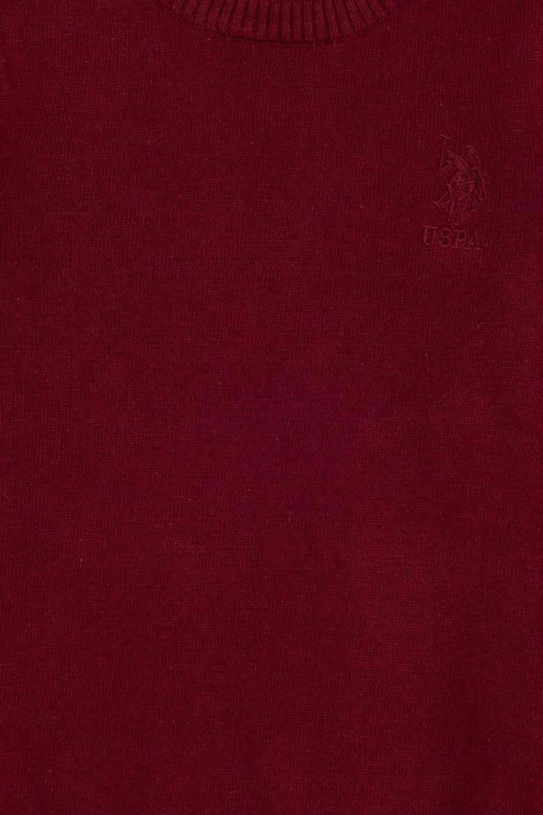 Erkek Çocuk Bordo Basic Kazak - 50288893143