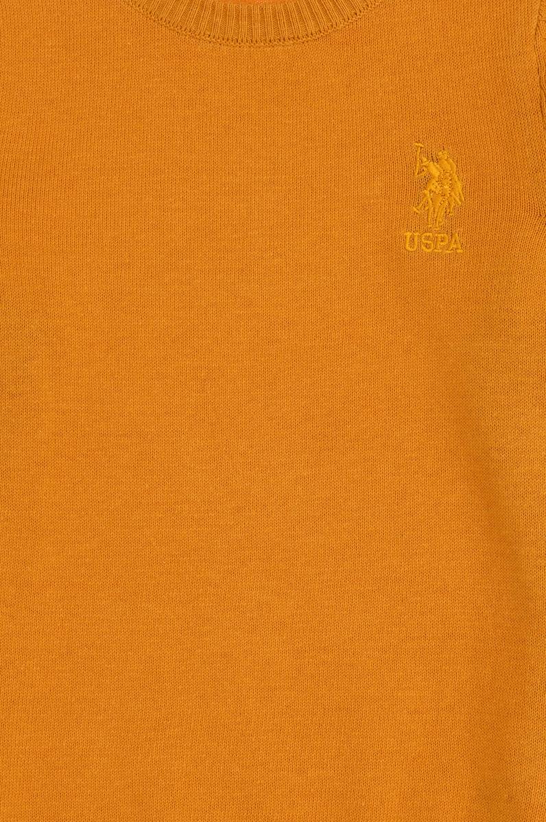 Erkek Çocuk Hardal Basic Kazak