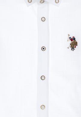 Erkek Çocuk Beyaz Uzun Kollu Basic Gömlek - 50298012003