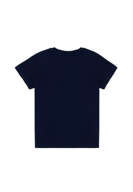 Erkek Çocuk Lacivert Basic Bisiklet Yaka Tişört - 50298048029