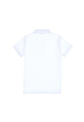 Erkek Çocuk Beyaz Basic Polo Yaka Tişört - 50298049044