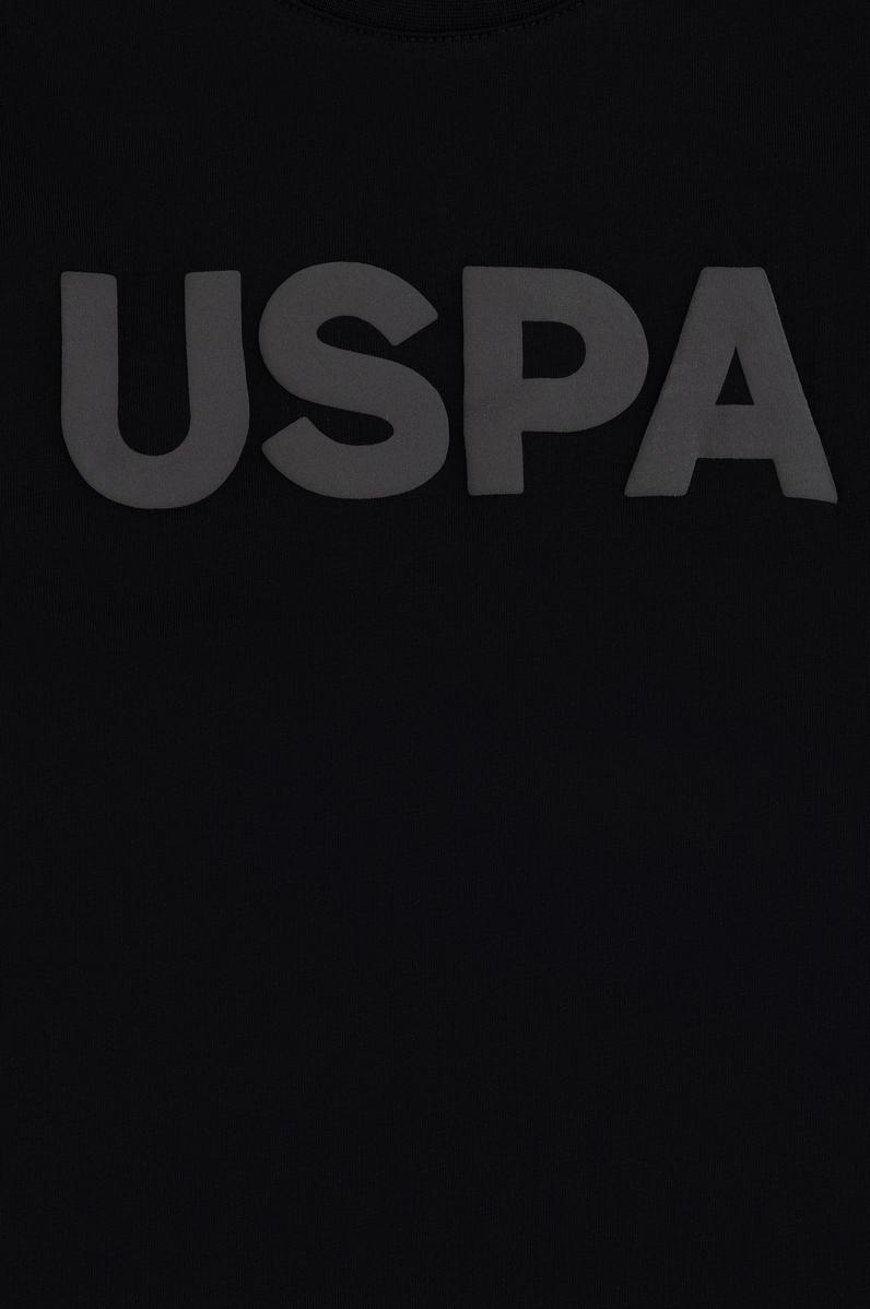 Erkek Çocuk Siyah Basic Bisiklet Yaka Tişört