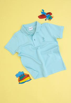 Erkek Çocuk Aqua Basic Polo Yaka Tişört - 50298049303