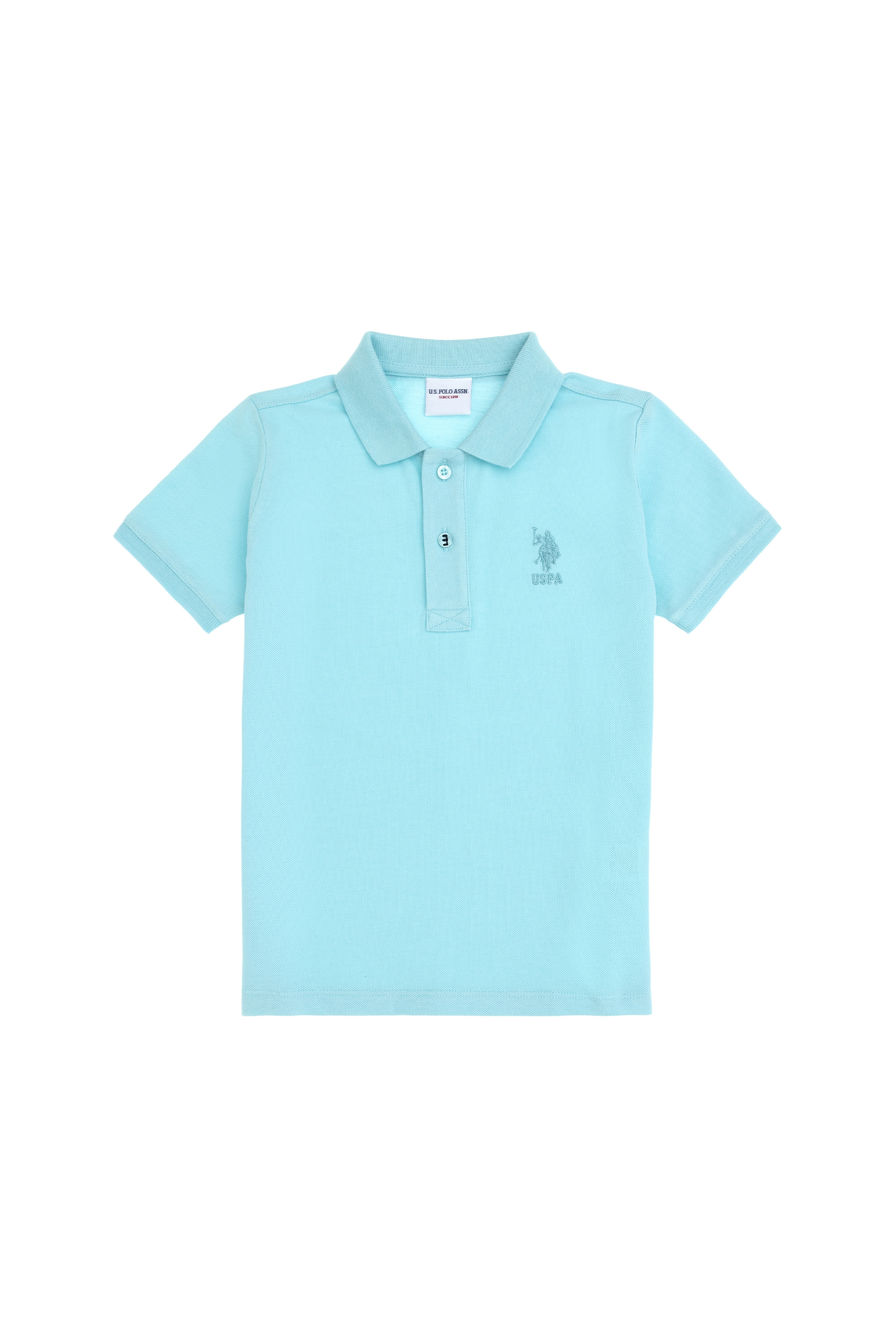 Erkek Çocuk Aqua Basic Polo Yaka Tişört - Image 2
