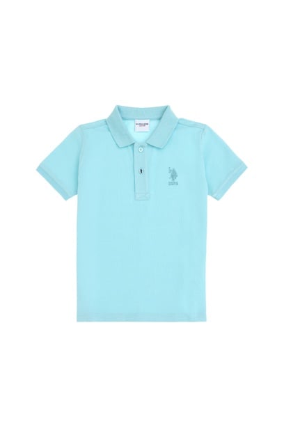 Erkek Çocuk Aqua Basic Polo Yaka Tişört