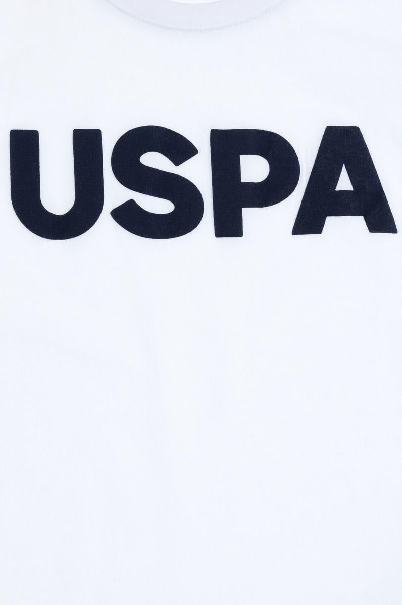 Erkek Çocuk Beyaz Basic Bisiklet Yaka Tişört