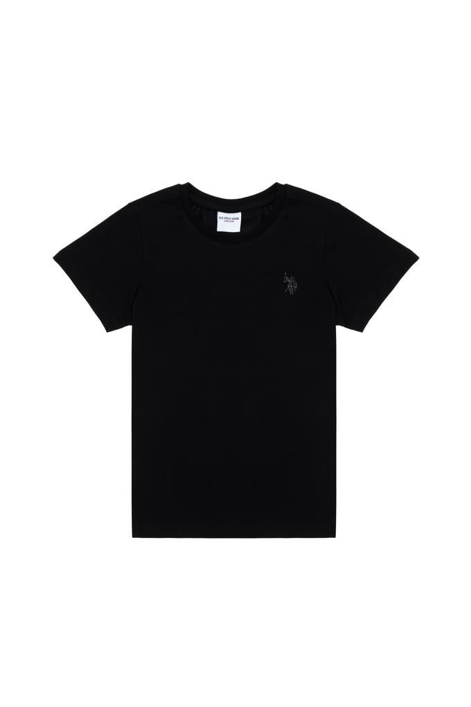 Erkek Çocuk Siyah Basic Tişört