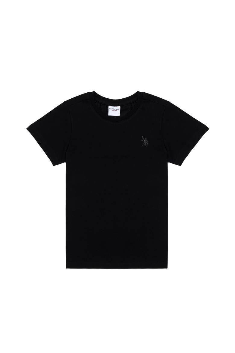 Erkek Çocuk Siyah Basic Tişört