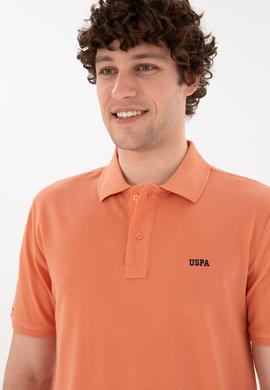 Erkek Regular Fit Polo Yaka Somon Basic Tişört - 50284641083