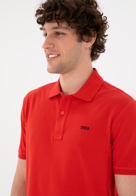 Erkek Kırmızı Basic Tişört - 50284641189