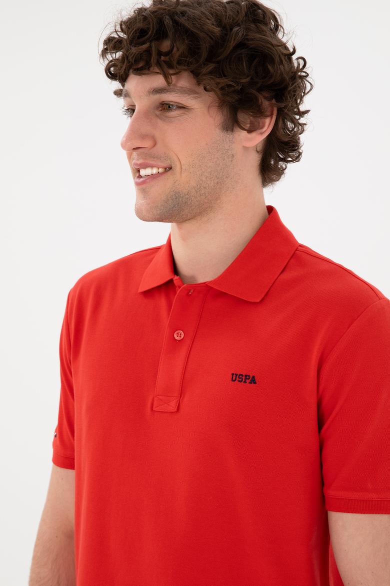 Erkek Kırmızı Basic Tişört - 50284641189