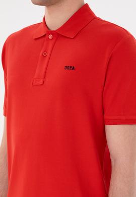 Erkek Kırmızı Basic Tişört - 50284641189