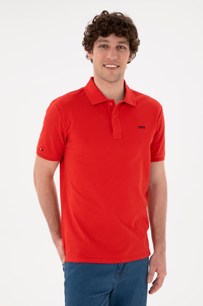 Erkek Kırmızı Basic Tişört