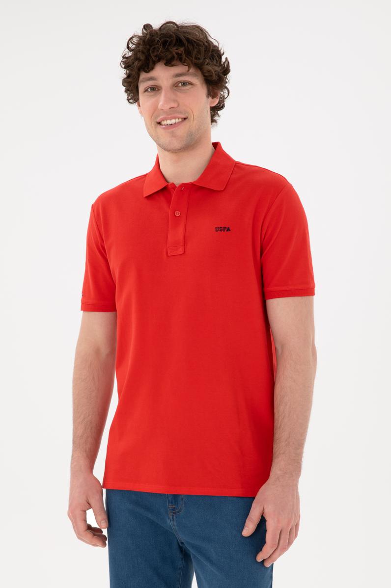 Erkek Kırmızı Basic Tişört