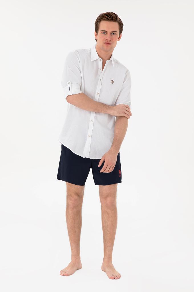 Erkek Lacivert Deniz Şortu