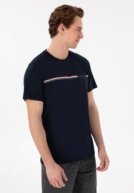 Erkek Bisiklet Yaka Lacivert Pijama Takımı - 50309174006